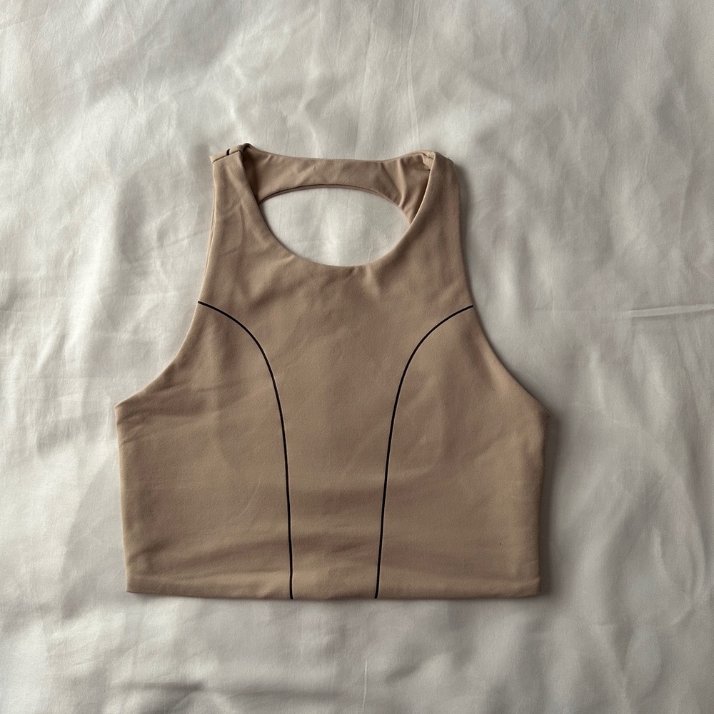 Lazuli Label piped open back racer